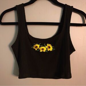 Flower Crop Top